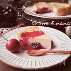 冷して美味しい♪チェリーのヨーグルトケーキ♪