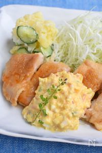揚げないチキン南蛮〜梅タルタルソース〜