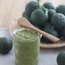 季節の仕込みもの・自家製柚子胡椒