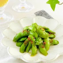 レンジで2分半‼︎【ペペロン枝豆】暑い日もらくウマ♡