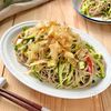 箸が止まらない意外な組み合わせ!バジルとかつお節の蕎麦サラダ
