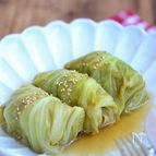 和風だしのロールキャベツ【作りおき】