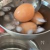 とろ〜り卵がツヤめく【７分卵とポテトのサラダ】ゆで方マスターの工程2