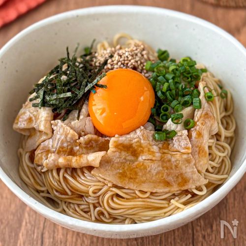 【こくうま油そうめん】あえるだけ簡単♪子どももハマった！