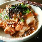 しまった!!美味しすぎ(汗)揚げ出し3種のきのこおろしあん