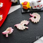 かまぼこの飾り切り3種