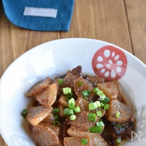 【大根の旨辛こってり味噌焼き】ご飯もお酒もすすむ！
