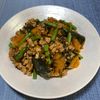 楽ラク手抜キッチン🐶🐾の作ってみた!投稿(【かぼちゃと塩こんぶの鶏そぼろあん】味の決め手は塩こんぶ♪)