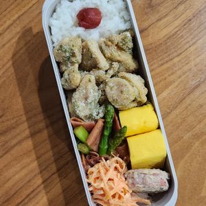 1429781の作ってみた!投稿(つまみ食い注意♪わが家定番の海苔塩唐揚げ【お弁当定番】)