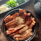 牛まぶし【1杯目はそのまま、2杯目は薬味、3杯目はお茶漬け】
