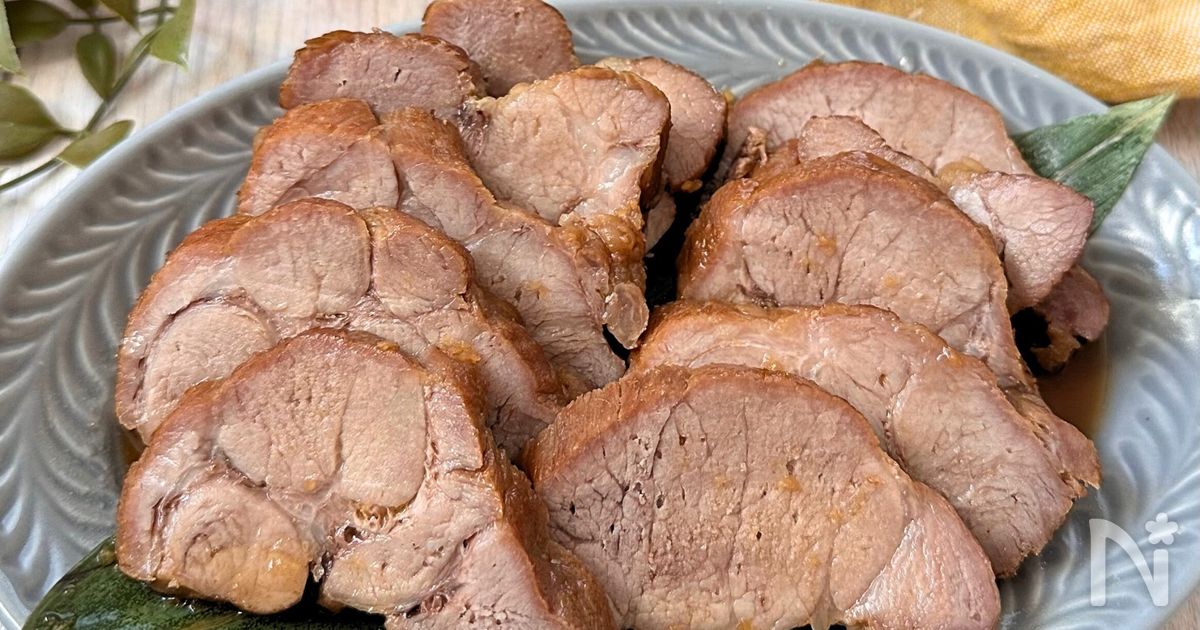 ほったらかしで絶品♩炊飯器チャーシュー
