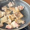 ジューシーシャキシャキ食感
簡単10分♪豚バラと水菜の旨炒めの工程1