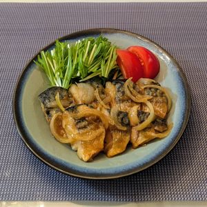 𝔂𝓾𝓶𝓲🍓の作ってみた!投稿(この味付け、ご飯すすむ！「サバの生姜焼き」お弁当のおかずにも)