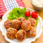 【厚揚げ入り豚つくね】厚揚げでかさまし&節約！