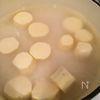 シンプル　さつまいもご飯の工程3