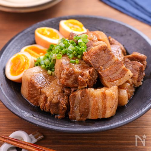 【豚肉の絶品角煮】自信作!メープルシロップで感動の美味しさ!