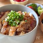 10分で完成！【チキンステーキ丼】
