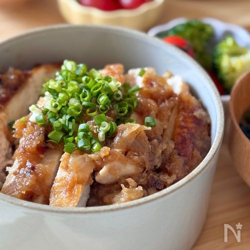 10分で完成!【チキンステーキ丼】