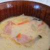 1104873の作ってみた!投稿(【ベーコンときのこの豆乳スープ】簡単まろやかな豆乳スープ♪)