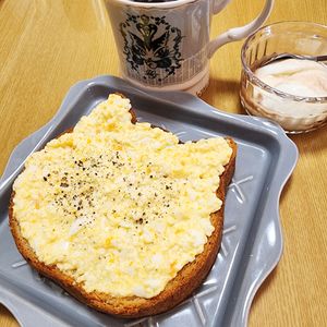 ナムディの作ってみた!投稿(高たんぱく＆ヘルシー♡たまごトースト【マヨ不使用】)
