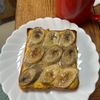 ゆくゆくの作ってみた!投稿(いつもの食パンに飽きたら…!焼きバナナプリントースト)