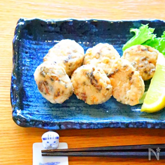 鶏むね肉で作る「梅こんぶナゲット」の作り方