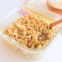 我が家の朝の定番【納豆麹】