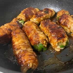 yonachanの作ってみた!投稿(【旨みじゅわっ！ピーマンとえのきの肉巻き】お弁当にも◎)