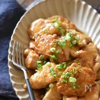 鶏むね肉でガリバタ醤油チキン【冷凍・作り置き】