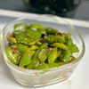 りりの作ってみた!投稿(ちぎって焼くだけでご飯がすすむ!「ピーマンの簡単おかか炒め」)