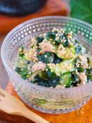 きゅうりとわかめの無限♡ツナサラダ【#作り置き #お弁当】