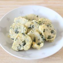 【離乳食後期】鶏と豆腐の焼きナゲット