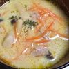月雪由翔の作ってみた!投稿(【ベーコンときのこの豆乳スープ】簡単まろやかな豆乳スープ♪)