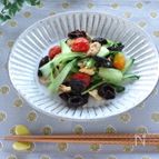チンゲン菜のオイスター炒め