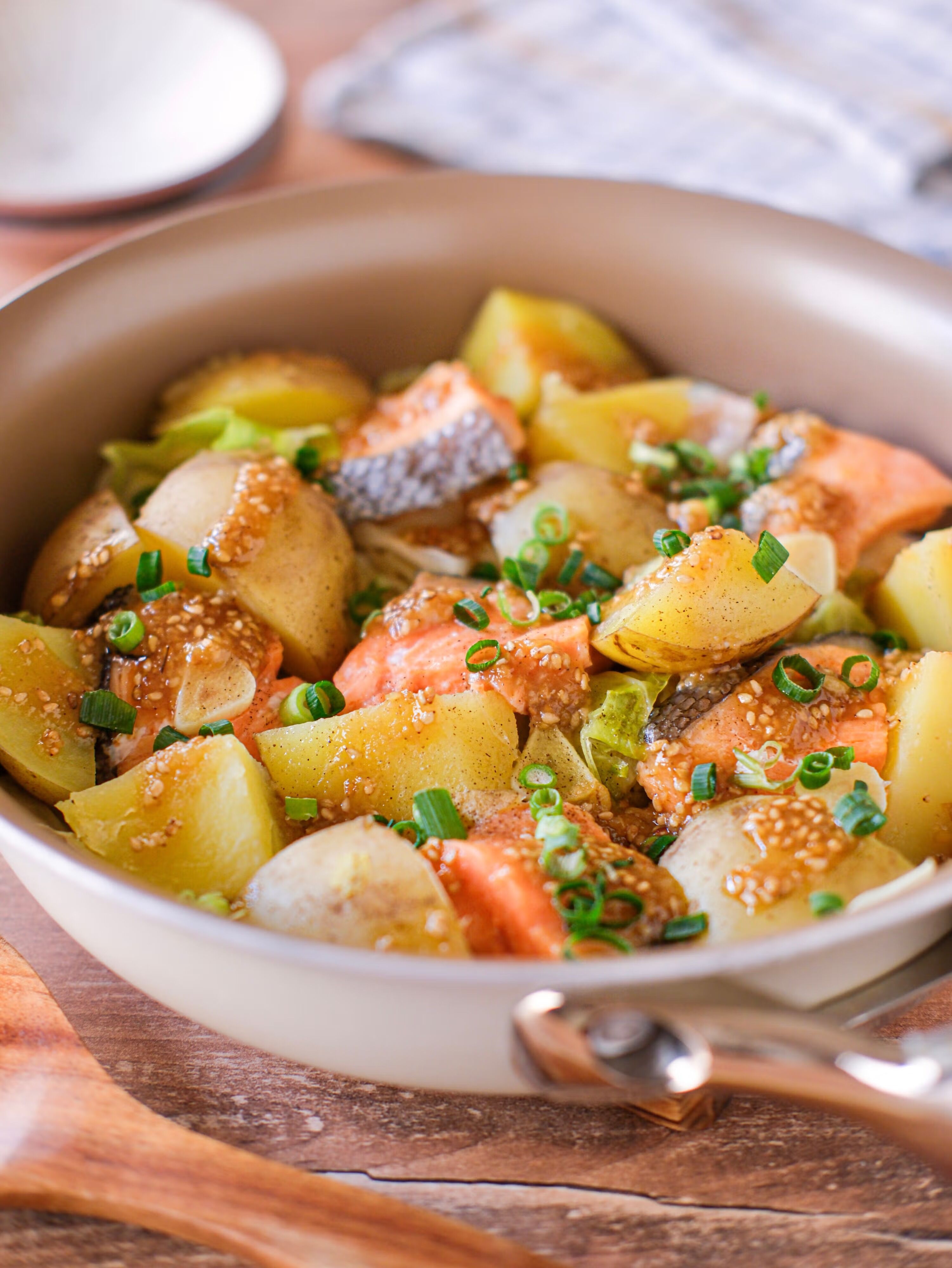 鮭のちゃんちゃん蒸し