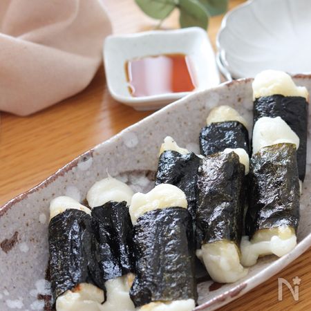 食感よし 子供も喜ぶおつまみ 長芋とお餅の磯辺焼き By ともきーた 伊藤 智子 レシピサイト Nadia ナディア プロの料理家のおいしいレシピ