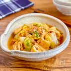 じんわり沁みる【白菜と油揚げのくたくた煮】