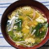 はるねこの作ってみた!投稿(とろとろ中華スープ♡『小松菜とかにかまの卵スープ』)