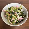 さらの作ってみた!投稿(余り物消費♡『蒲鉾とわかめときゅうりの和え物』)