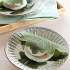 レモン香るかしわもち