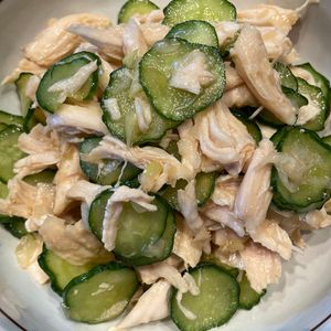 くだもの大好き🧡の作ってみた!投稿(【ささみときゅうりの香味だれ】火を使わない♪パパッと簡単副菜)