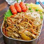 ごはんがすすむ♪鶏ごぼうの甘辛きんぴら【お弁当・作り置きに】