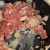 【デミグラスが濃厚♪】チーズイン煮込みハンバーグの工程1