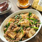 【厚揚げとニラそぼろのオイスターあん】絶品簡単・時短おかず♪