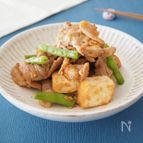 【かさましおかず】豚肉と厚揚げの甘辛チャップ炒め