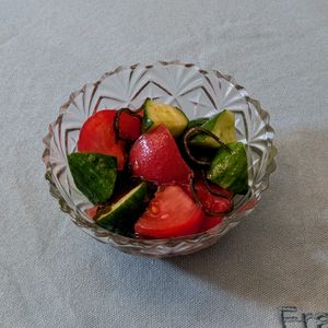 𝔂𝓾𝓶𝓲🍓の作ってみた!投稿(【5分完成♪トマトときゅうりの塩昆布和え】)