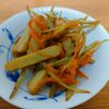 萬琉ママの作ってみた!投稿(さつま揚げ入りきんぴらごぼう)
