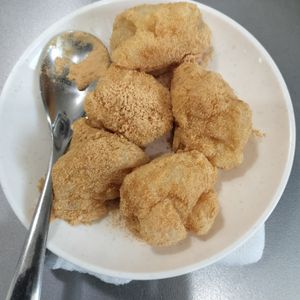 1271662の作ってみた!投稿(片栗粉deぷるもち豆腐もち【#レンジ #水切り不要】)