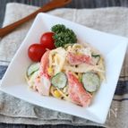 お総菜屋さんの味　カニかまのスパゲティサラダ