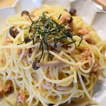 ツナとしめじのパスタ